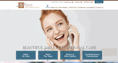 Desktop Screenshot of gustortho.com